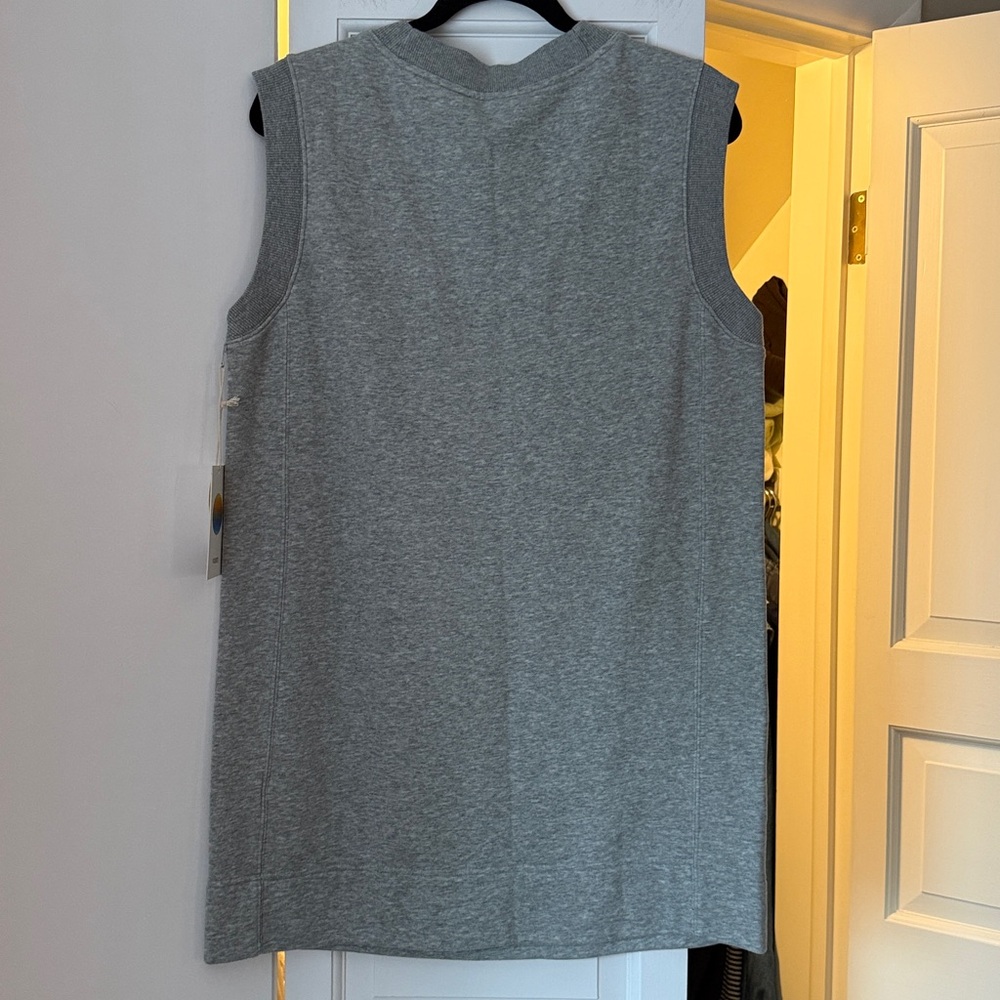 SOLD - NWT Vuori Grey Sedona Vest Dress Size Small - Picture 6 of 6
